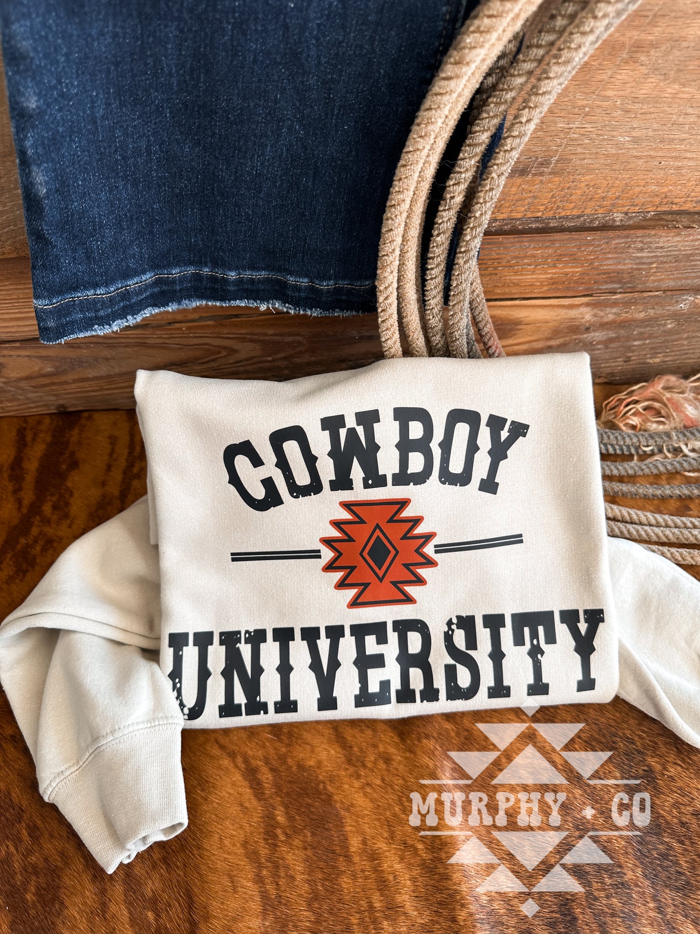 COWBOY UNIVERSITY SHIRT OR SWEATSHIRT