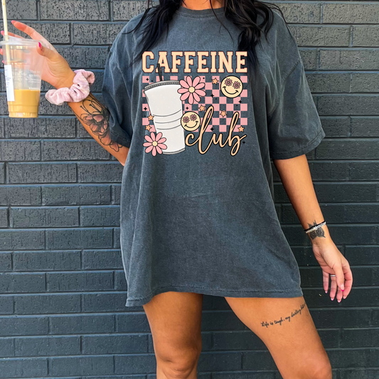 CAFFEINE CLUB SHIRT OR SWEATSHIRT