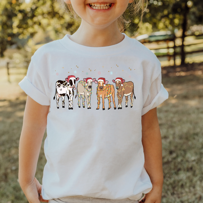 TODDLER - CHRISTMAS COWS GRAPHIC