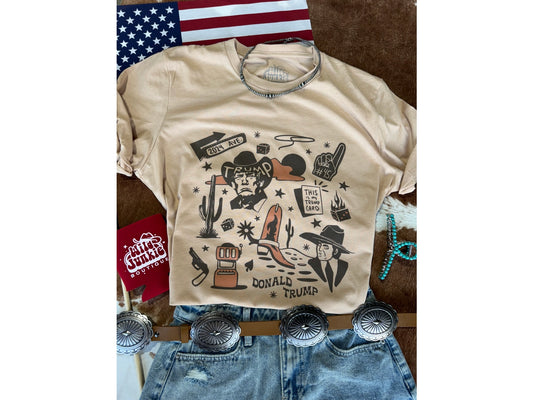 COWBOY TRUMP SHIRT