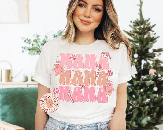 GINGERBREAD MAMA SHIRT OR SWEATSHIRT