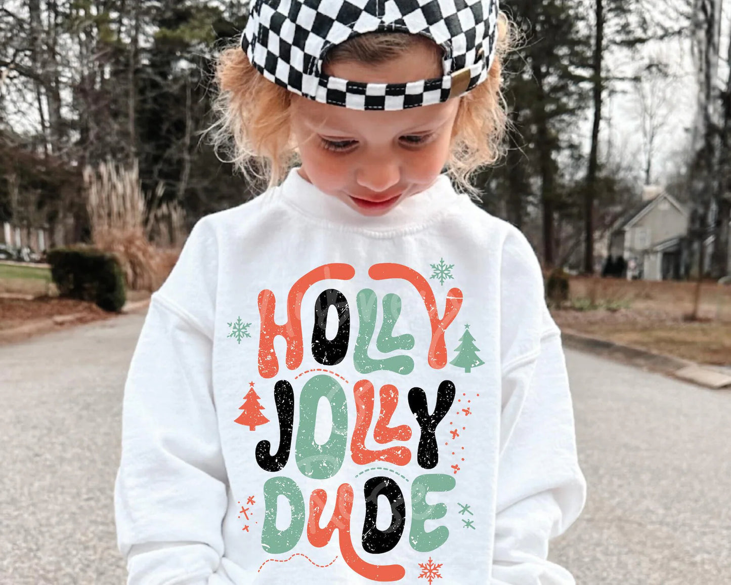 YOUTH - HOLLY JOLLY DUDE GRAPHIC