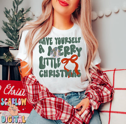 MERRY LITTLE CHRISTMAS SHIRT OR SWEATSHIRT